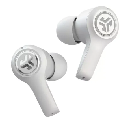 אוזניות למוזיקה ושיחות JBuds Air Execut Wht/Blk- True Wireless