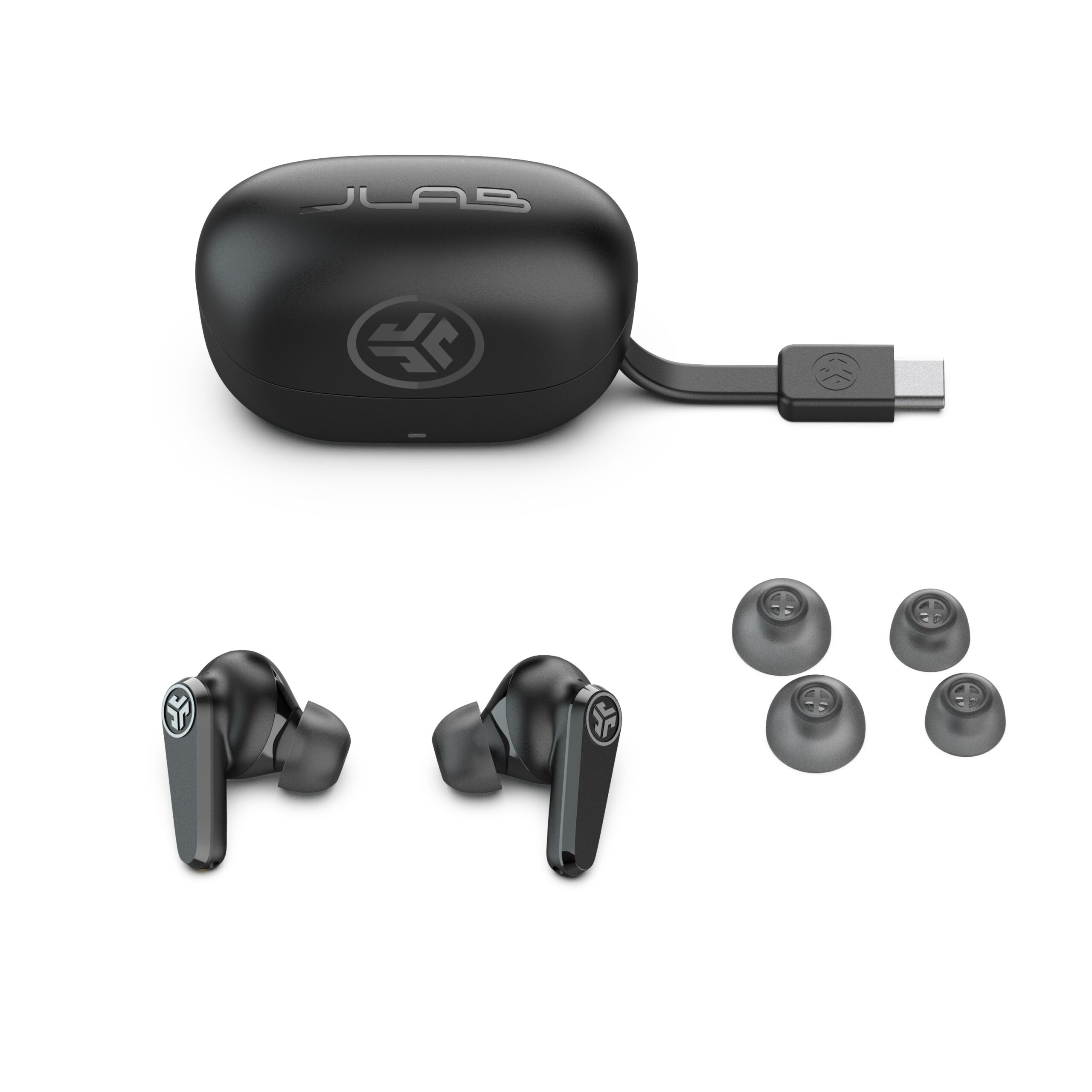 אוזניות JLab Go Pods ANC True Wireless עם ביטול רעשים