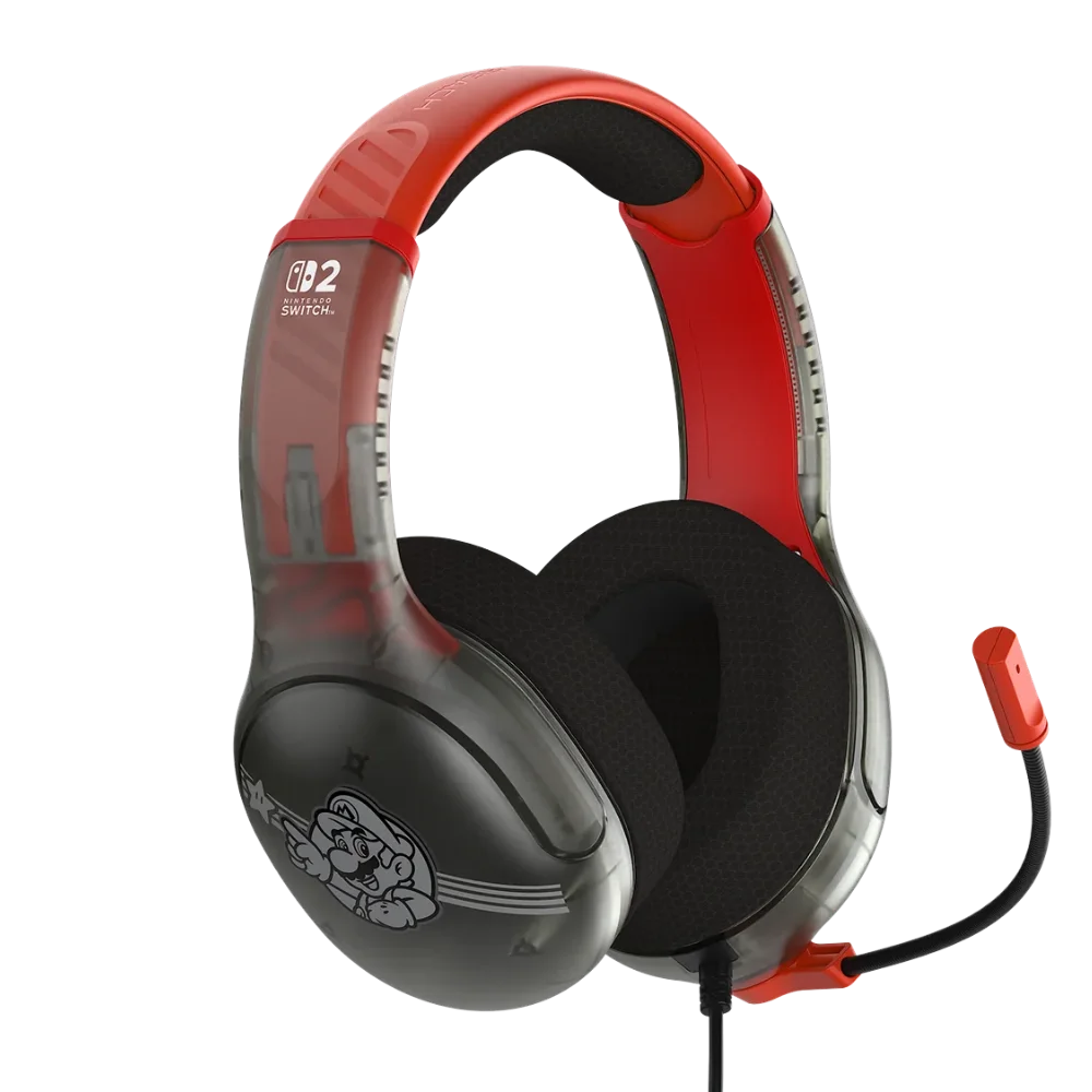 אוזניות גיימינג Turtle Beach Airlite Fit for Nintendo Switch 2 – Mario Star