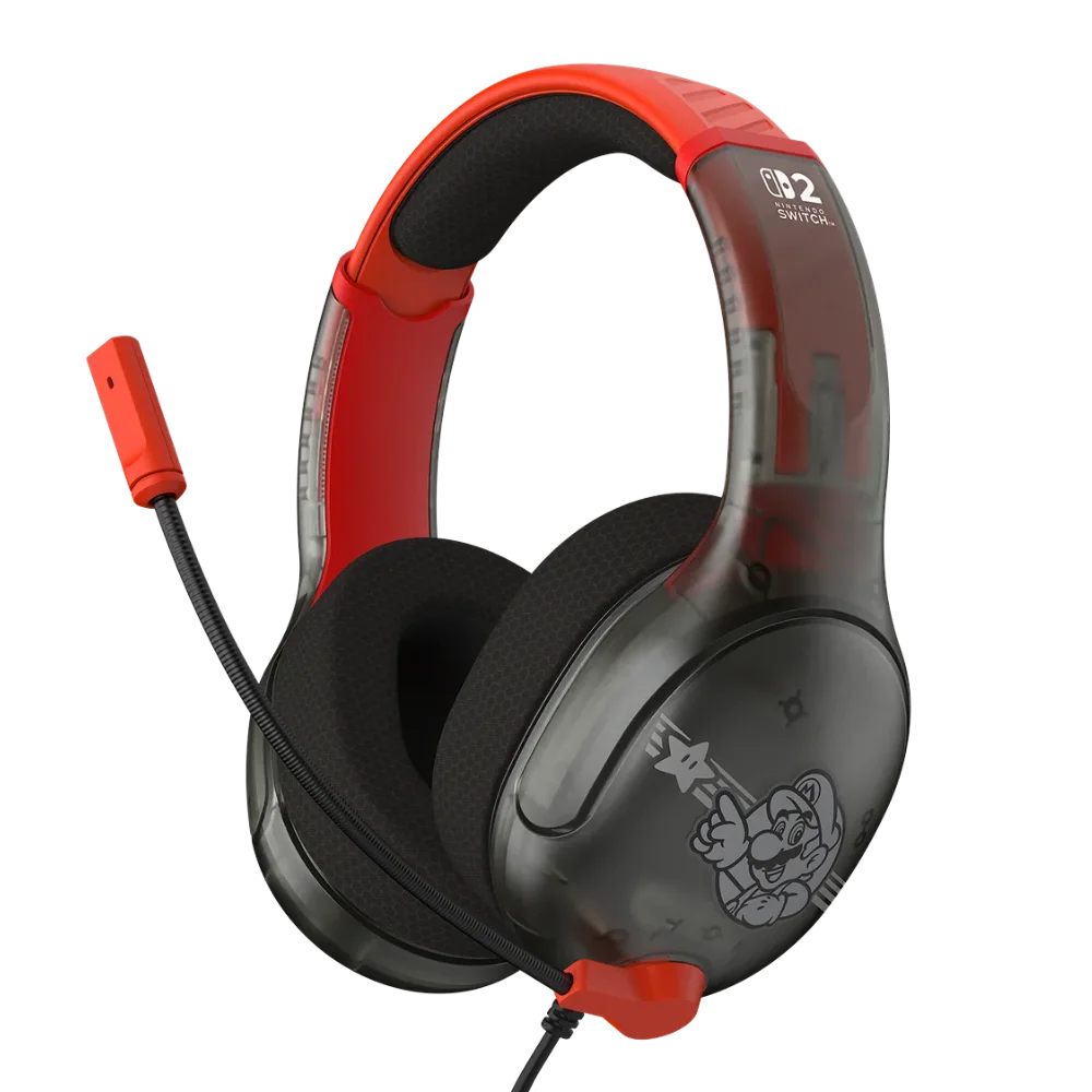 אוזניות גיימינג Turtle Beach Airlite Fit for Nintendo Switch 2 – Mario Star