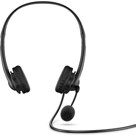 אוזניות HP Stereo USB עם מיקרופון