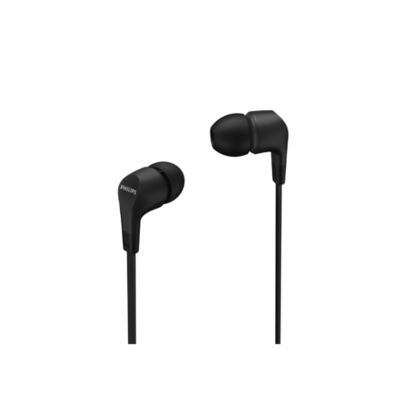 אוזניות Philips TAE1105 חוטיות עם מיקרופון