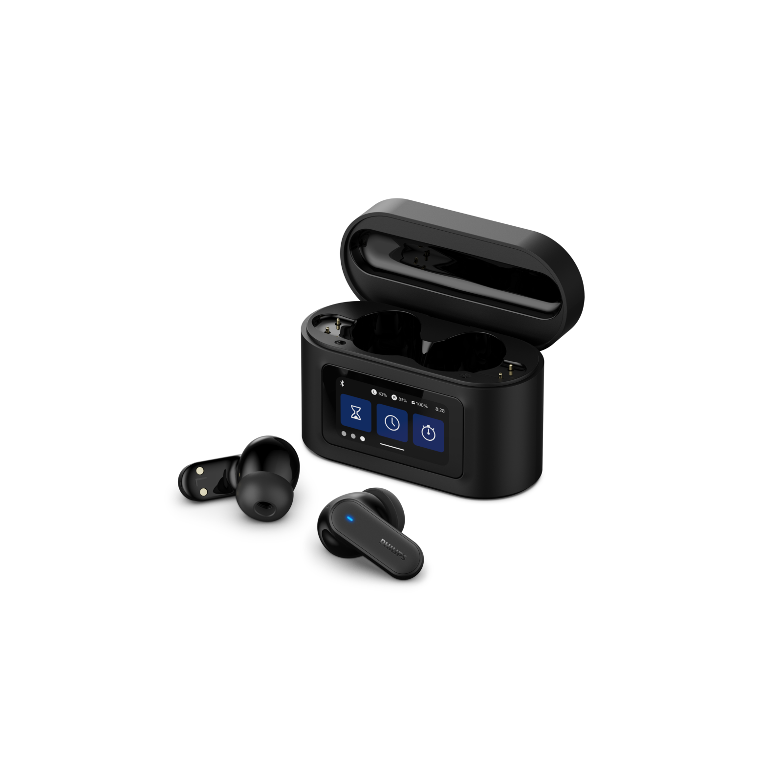 אוזניות Philips TAT6000 True Wireless עם מארז חכם