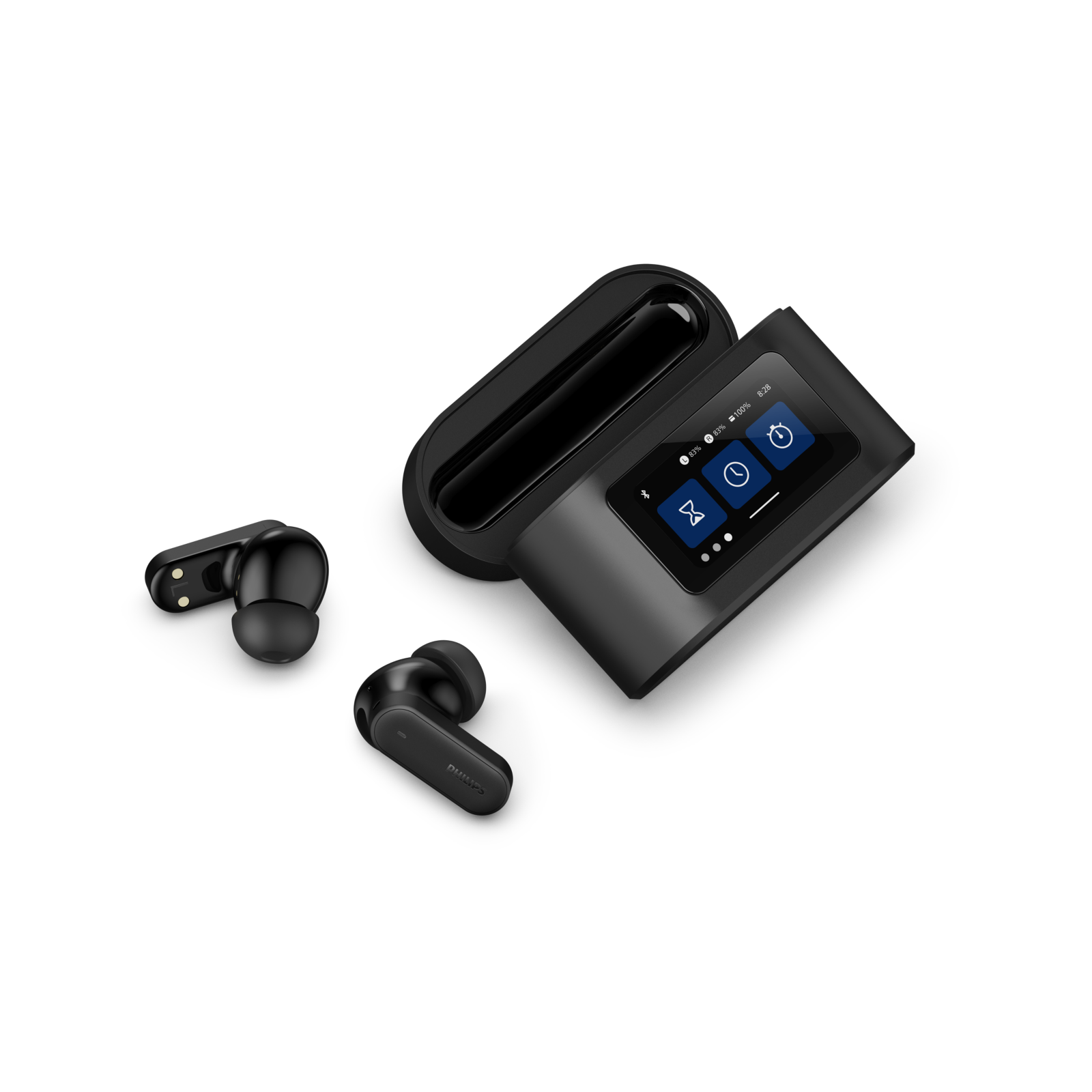 אוזניות Philips TAT6000 True Wireless עם מארז חכם